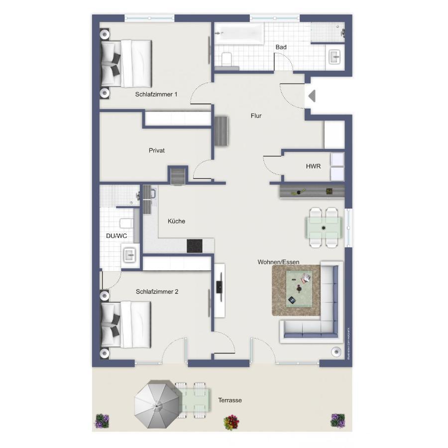 Haus Am Wald Wohnung Sommer Wittenbeck Eksteriør bilde